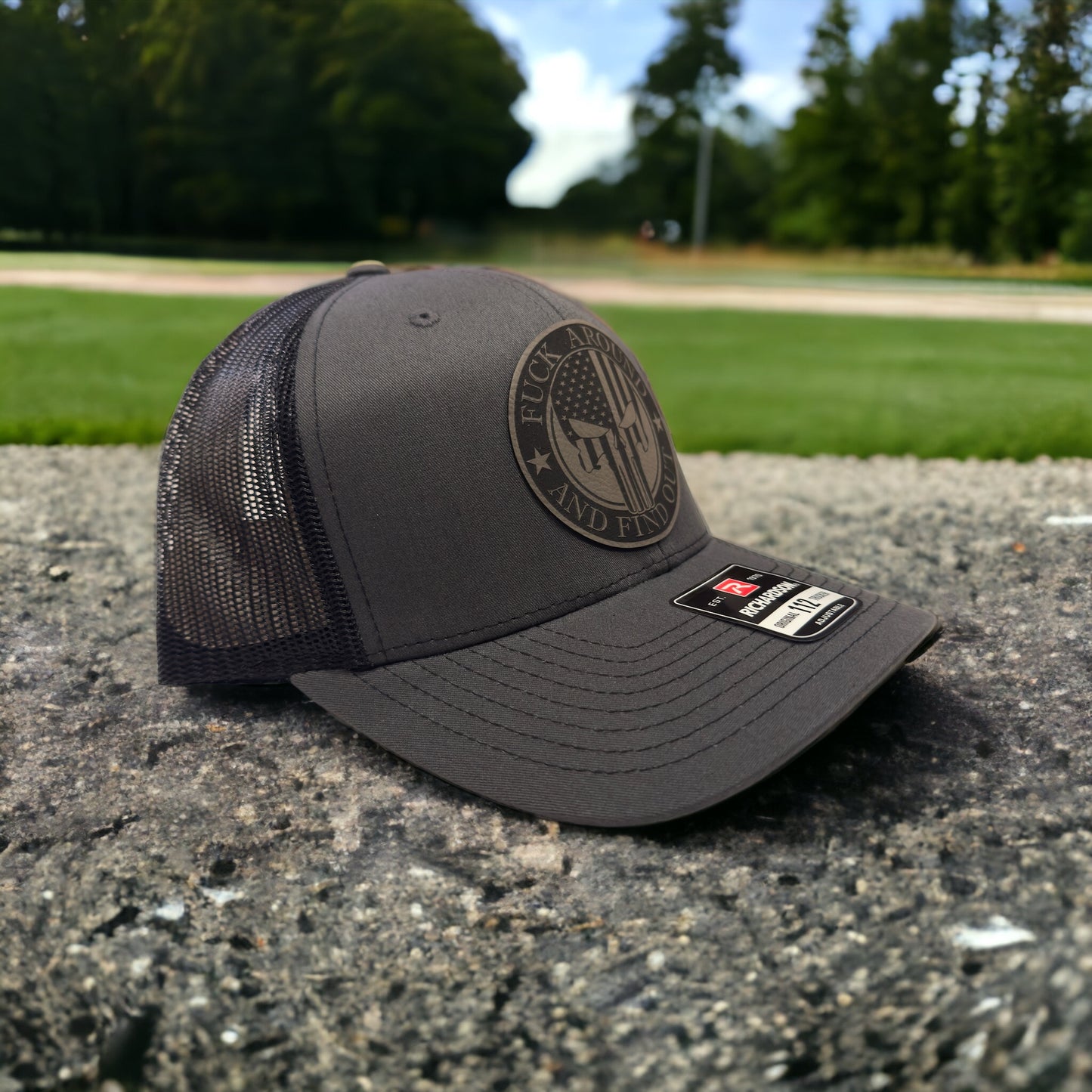 F Around And Find Out Hat (With Grey/Blk Patch)