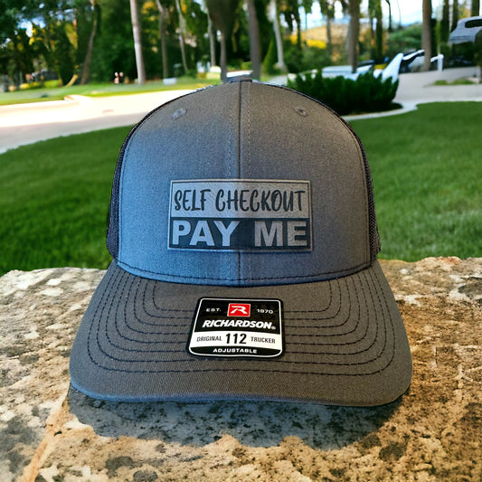 Self Checkout Pay Me Hat