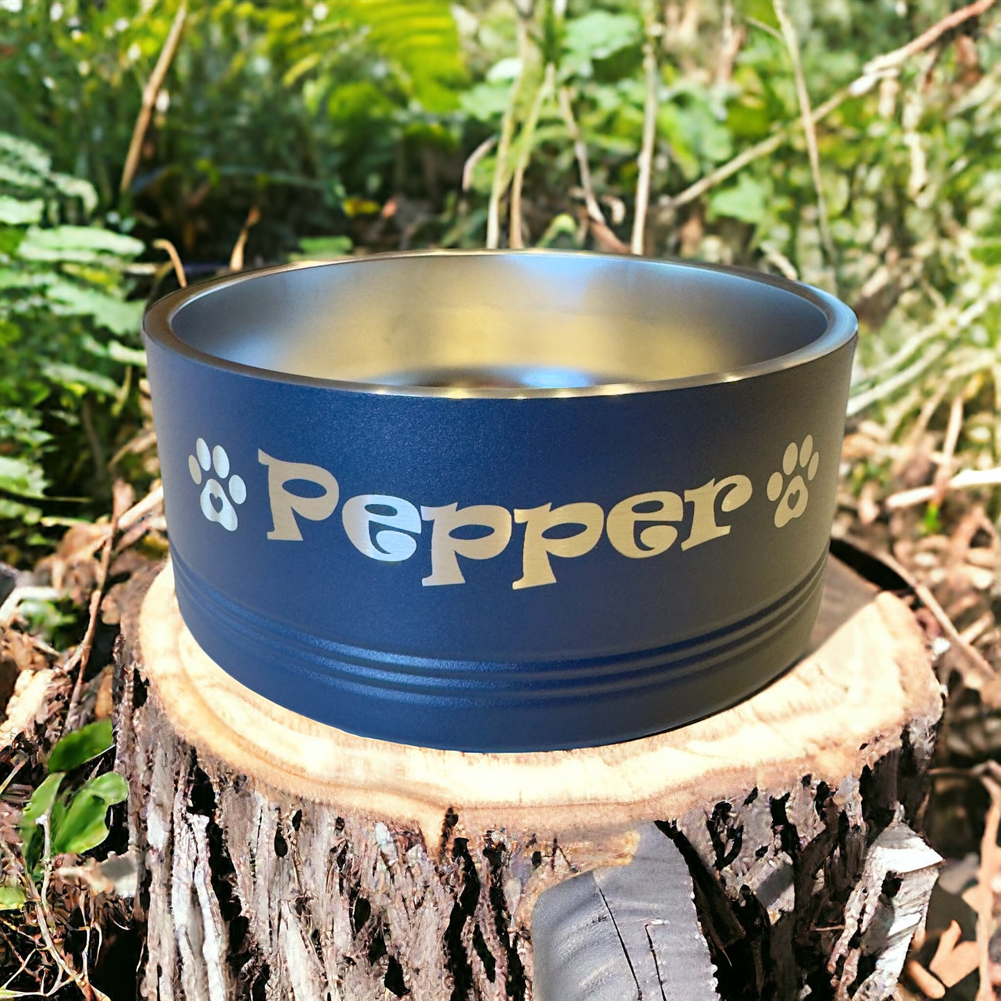 Custom Personalized Stainless Steel Dog Bowls